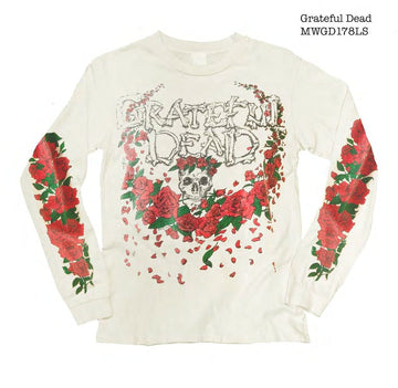 MADEWORN GRATEFUL DEAD LONG SLEEVE IN VINTAGE WHITE