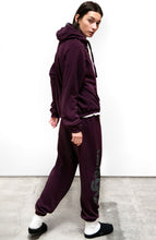 Load image into Gallery viewer, FREE CITY SUPERYUMM OG FREECITYLETSGO UNISEX sweatpant - EGGPLANT