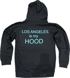 SINGER22 “exclusive” Unisex LOS ANGELES IS MY HOOD Hoodie in Black no