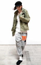 Load image into Gallery viewer, FREE CITY POCKET BLEACH/PAINT HEATHER YUMM sweatpant - heather bleachout