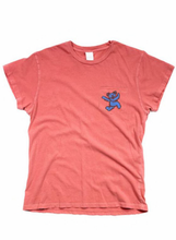 Load image into Gallery viewer, MADEWORN GRATEFUL DEAD POCKET TEE IN CHERRY