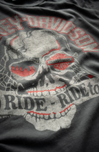 Load image into Gallery viewer, MADEWORN HARLEY DAVIDSON TIL DEATH DO US PART TEE IN DUSK