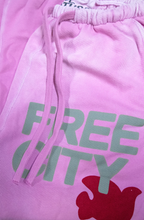 Load image into Gallery viewer, FREECITYLARGE SUNFADES pocket UNISEX sweatpant - PINKLIPS