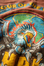 Load image into Gallery viewer, MadeWorn VAN HALEN Tour Of The World 1984 Unisex Tee IN RUST