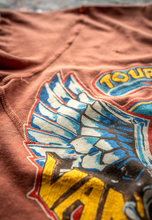 Load image into Gallery viewer, MadeWorn VAN HALEN Tour Of The World 1984 Unisex Tee IN RUST