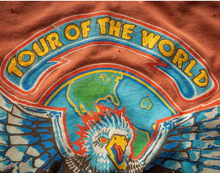 Load image into Gallery viewer, MadeWorn VAN HALEN Tour Of The World 1984 Unisex Tee IN RUST