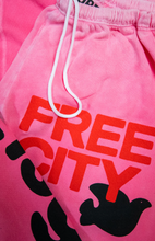 Load image into Gallery viewer, FREECITYLETSGO OG SUPERVINTAGE sweatpant -PINK PLANT