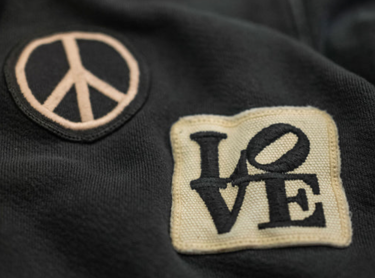 MADE WORN PEACE NOW UNISEX ZIP HOODIE – SINGER22