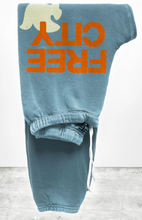 Load image into Gallery viewer, FREE CITY UNISEX LARGE SWEATPANT - BLUESHROOM