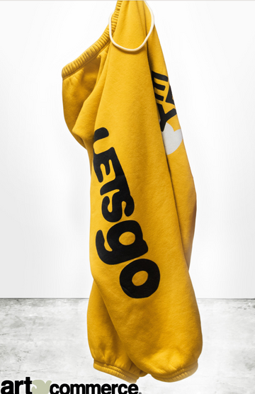 FREE CITY CIRCA'99 OG LETSGO OLDSCHOOL POLYBLEND/FLUFF sweat - ARTYARD YELLOW