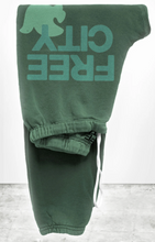 Load image into Gallery viewer, FREE CITY UNISEX LARGE SWEATPANT - EATGREEN