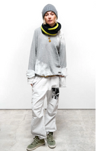 Load image into Gallery viewer, FREE CITY Lucky Rabbits Sweatshirt in HEATHER BLEACHOUT