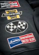 Load image into Gallery viewer, MADEWORN ARTS CLUB SHRUNKEN SWEATSHIRT IN COAL