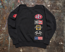 Load image into Gallery viewer, MADEWORN ARTS CLUB SHRUNKEN SWEATSHIRT IN COAL