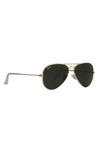 Ray-Ban RB3025 Aviator Large Metal 58mm Sunglasses in Gold