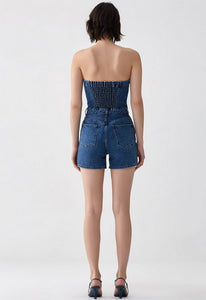 AGOLDE Sandy Strapless All One Romper