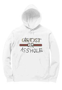 Bleached Goods Artist Hoodie available in Black, White and Red