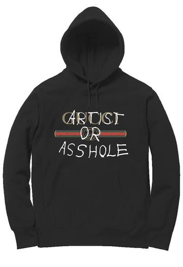 Bleached Goods Artist Hoodie available in Black, White and Red
