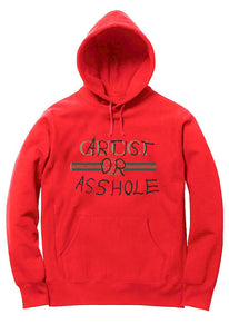 Bleached Goods Artist Hoodie available in Black, White and Red