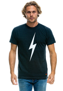 Aviator Nation Bolt Crew Tee in Charcoal