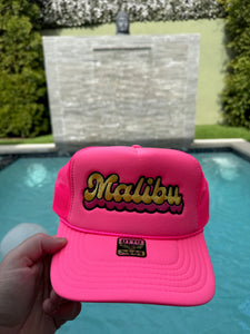 Limited Edition MALIBU Trucker Hats Exclusively AT SINGER22