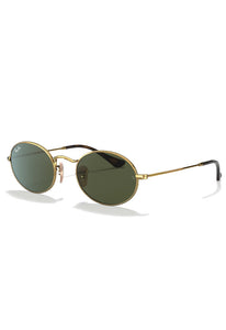 Ray-Ban Oval Flat Sunglasses 51mm
