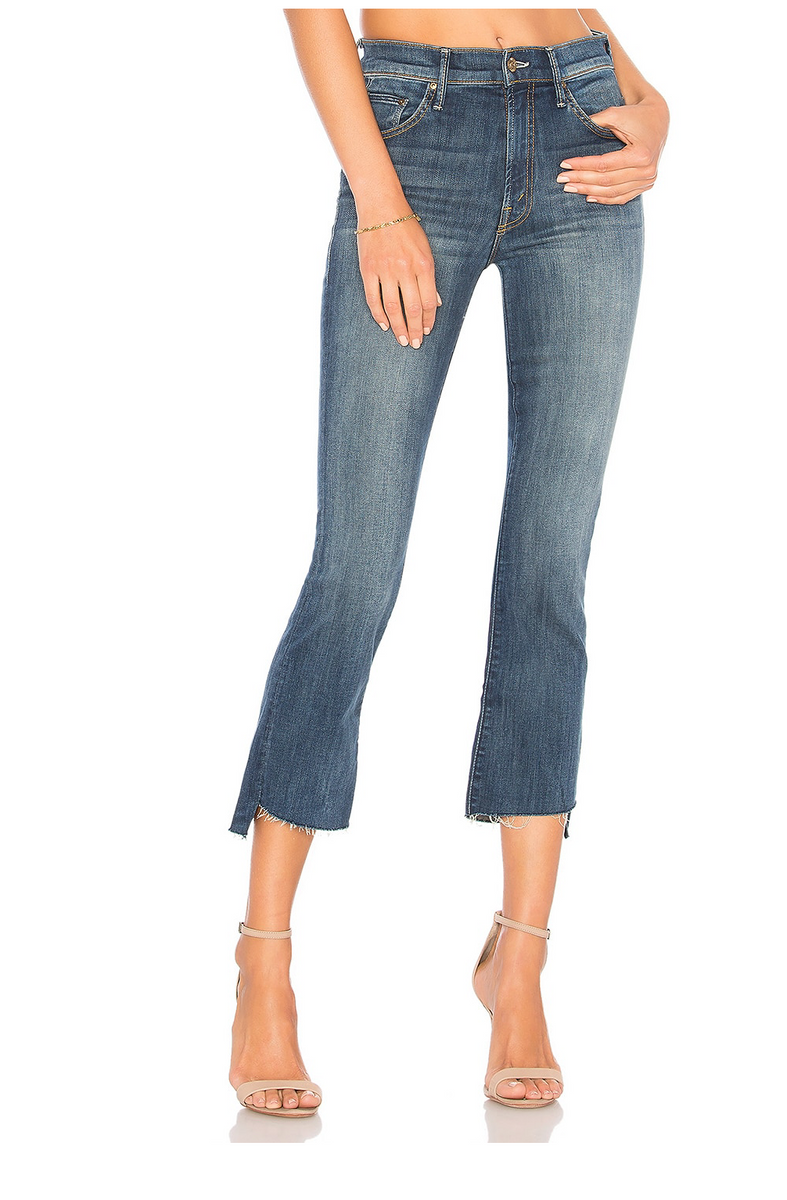Mother Insider Crop Step Fray Not Rough Enough – SINGER22