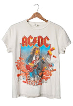 Load image into Gallery viewer, Madeworn ACDC Fly On the Wall Tour Unisex Crew Tee