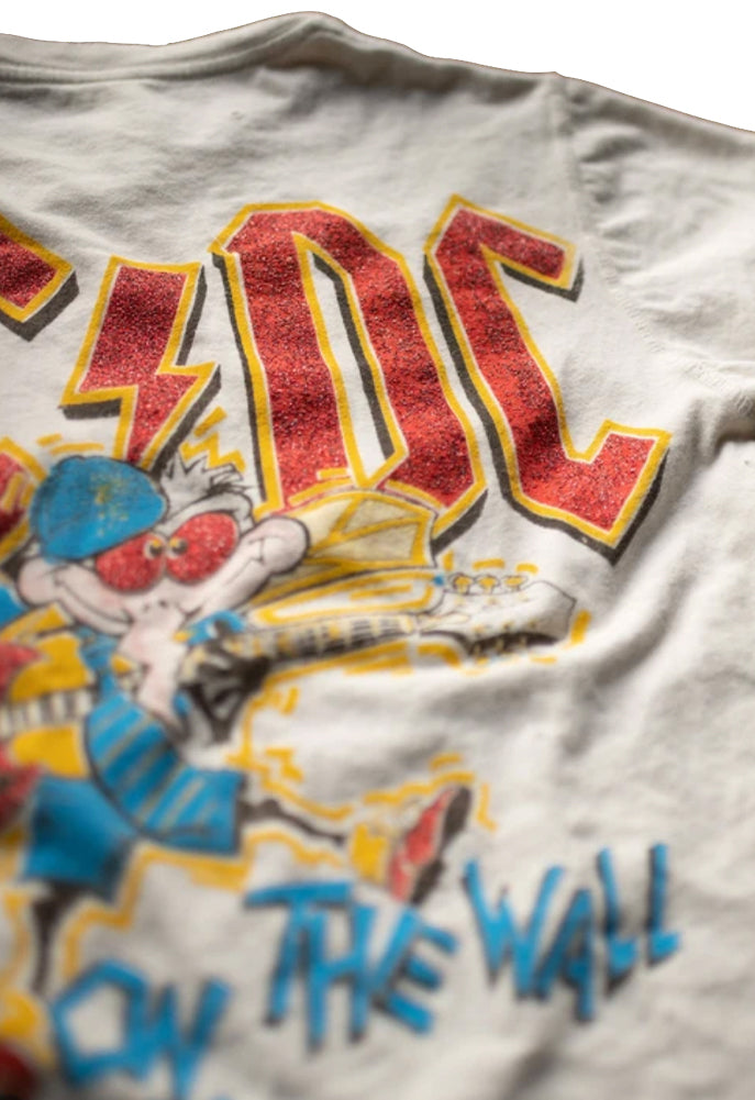 Madeworn ACDC Fly On the Wall Tour Unisex Crew Tee – SINGER22