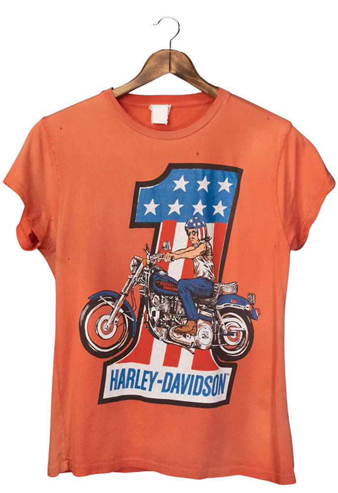 MadeWorn Harley Davidson #1 Unisex Vintage Tee