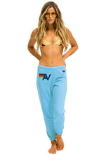 Load image into Gallery viewer, Aviator Nation Light Weight Sweatpants in Sky