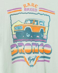JUNKFOOD CLOTHING UNISEX FORD BRONCO RARE BREED VINTAGE TEE IN SPRAY