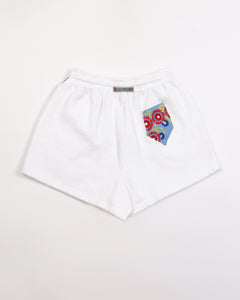 RILEY VINTAGE Totally Patched Up Sweatshort preorder ships in 2 weeks