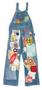 RILEY VINTAGE ECLECTIC OVERALLS custom ships in 2 weeks