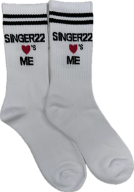 SINGER22 Exclusive SINGER22 ❤️’s ME Socks
