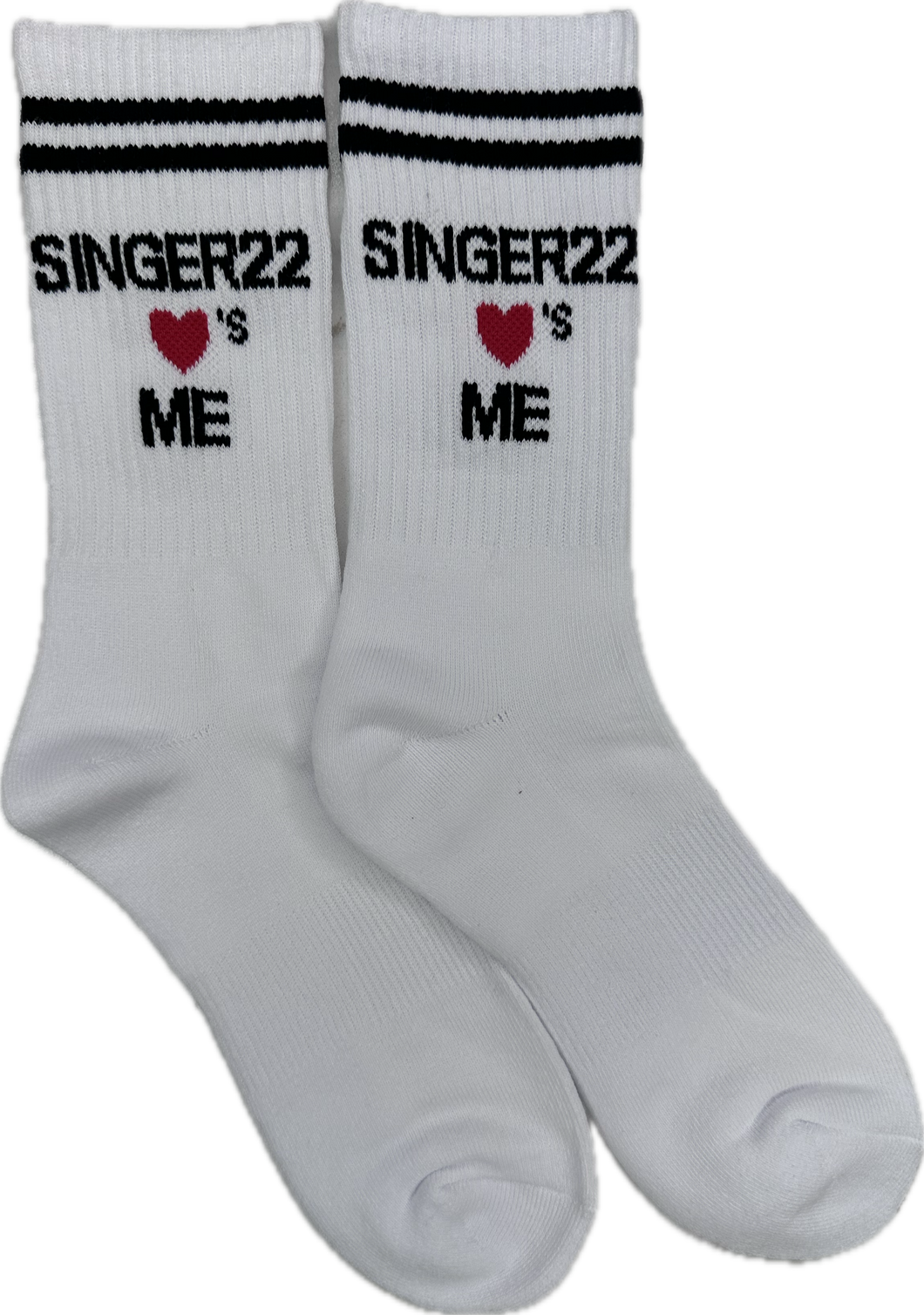 SINGER22 Exclusive SINGER22 ❤️’s ME Socks