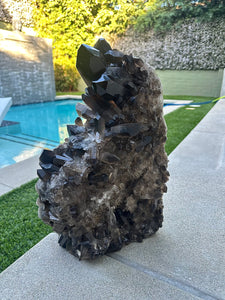 Smokey Quartz Crystal Cluster - Brazil FINAL SALE