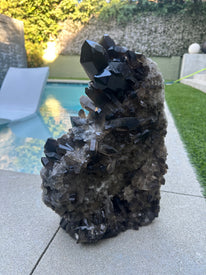 Smokey Quartz Crystal Cluster - Brazil FINAL SALE