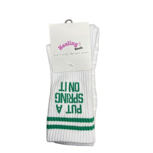 Load image into Gallery viewer, SINGER22 Exclusive Healing Heels Put A Spring On It Pilates Socks