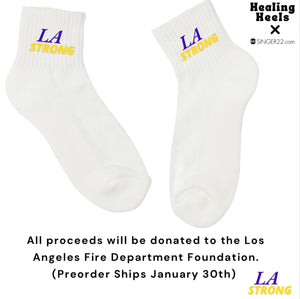 Healing Heals x SINGER22 Unisex LA Strong Socks