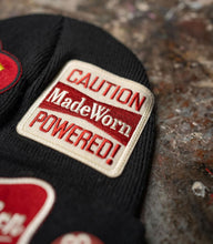Load image into Gallery viewer, MADEWORN ARMY BEANIE IN BLACK