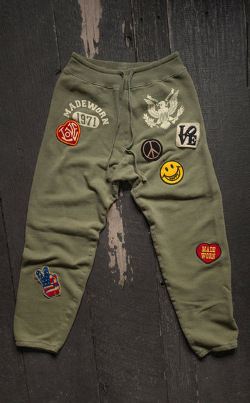 MADEWORN 1971 SWEATPANTS IN FATIGUE