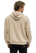 Load image into Gallery viewer, AVIATOR NATION WAVE STRIPE 4 PULLOVER UNISEX HOODIE RELAXED -SAND/SAND