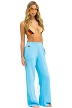 Load image into Gallery viewer, AVIATOR NATION WIDE LEG POCKET SWEATPANTS - SKY