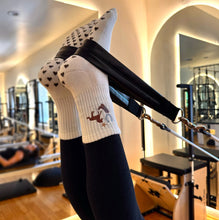 Load image into Gallery viewer, SINGER22 Exclusive Healing Heels Giddy Grip Pilates Socks