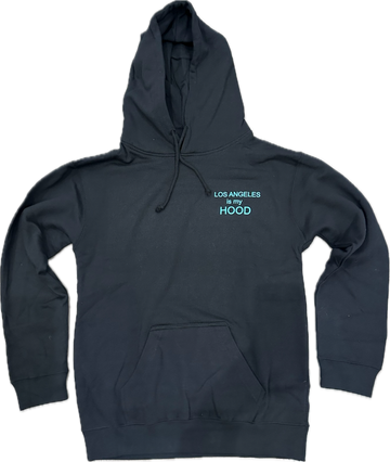 SINGER22 “exclusive” Unisex LOS ANGELES IS MY HOOD Hoodie in Black