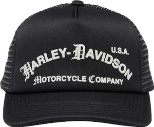 SINGER22 Exclusive Harley Davidson Trucker Hat in Black or Silver With Back Embroidery Ride To Live , Live To Ride