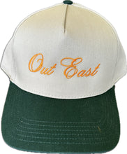 Load image into Gallery viewer, Exclusive SINGER22 Limited Edition OUT EAST 5 Panel Mid Profile Baseball Cap Dark Green/Khaki