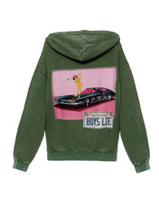 Load image into Gallery viewer, BOYS LIE JUST FORE YOU RACER HOODIE IN GREEN