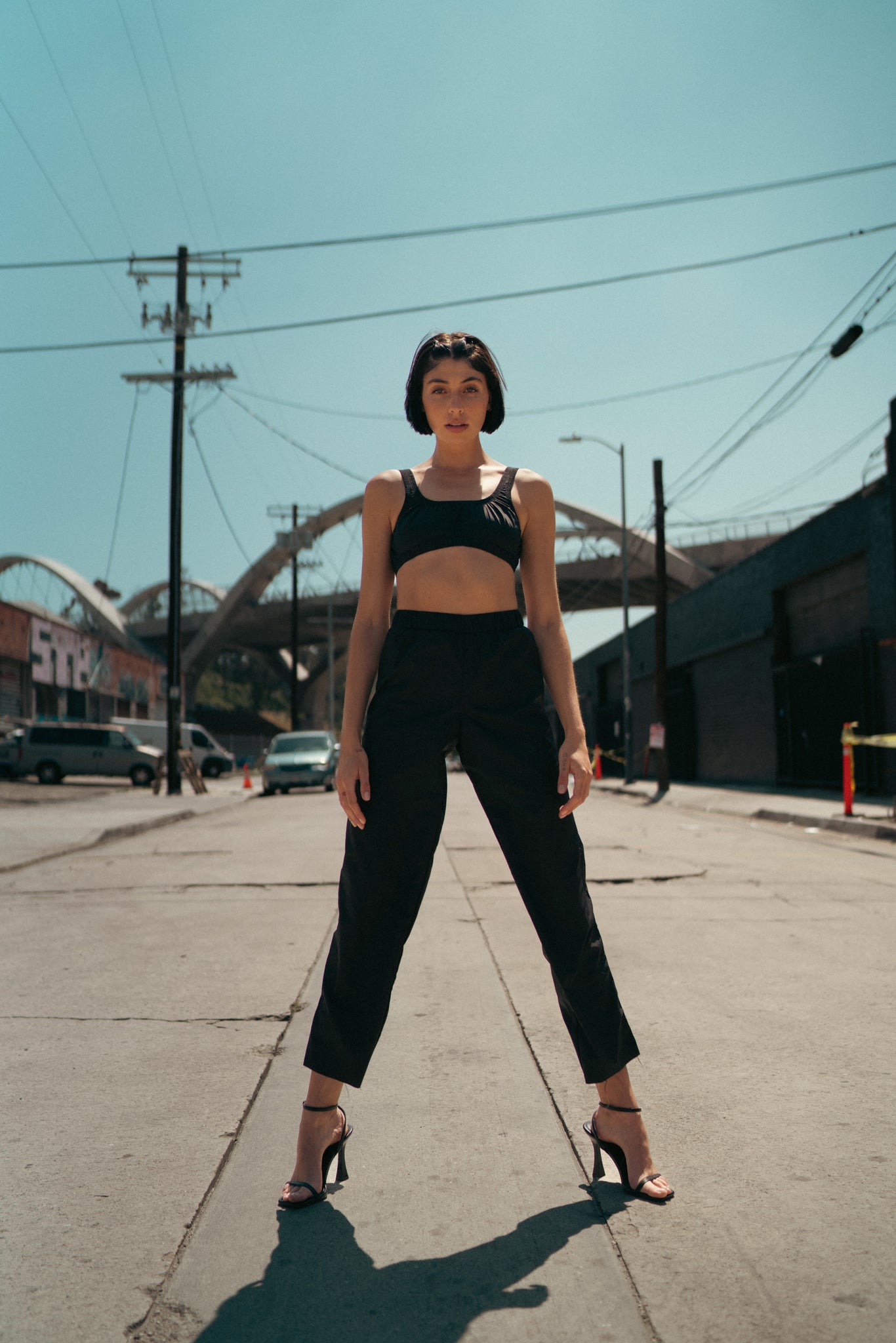 RILEY VINTAGE Nylon Track Pants PREORDER SHIPS WITHIN 2 WEEKS SINGER22